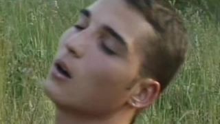 Threesome In A Field Gay-9