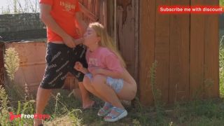 She Wants Dirty Sex Ill Give Her Dirty and Risky Sex Outside-9