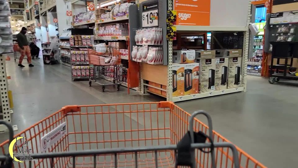 online porn clip 1 LilyMaeExhib – Flashing at the Hardware Store on brunette girls porn best feet fetish