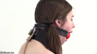 online porn clip 28 Locking gag test with Ivy Red - Belt Bound - bondage - bdsm porn gay bdsm hd-3