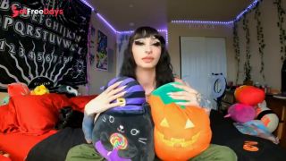 [GetFreeDays.com] Goth Girl showing off her toy collection.   Porn Video January 2023-7