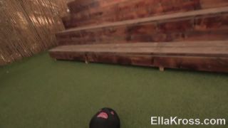 online adult clip 24 ugly femdom Having Fun Trampling My Naked Slave Outside!, trampling on fetish porn-8