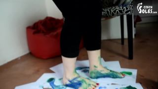 online video 45 CZECH SOLES — Foot And Soles Painting And Soleprints | czech soles | high heels porn foot fetish pornstars-6