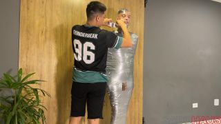 xxx clip 26 SADOHAUS - Top Boyfriend Mummifies His Bottom And Makes Him Cum - FullHD 1080p | fetish | femdom porn alexis texas femdom-5