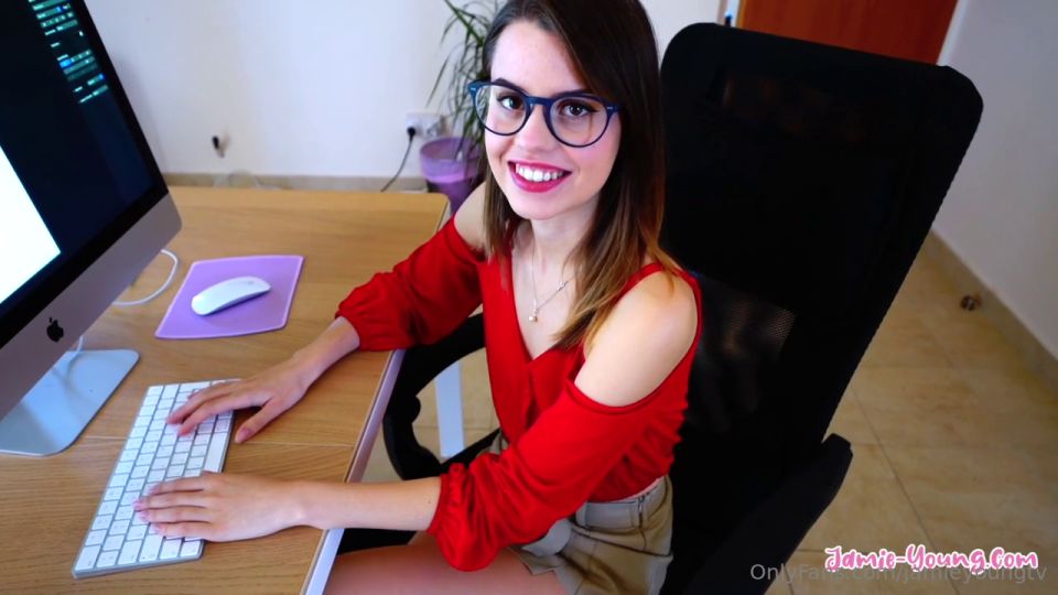 Jamie Young Is Surprised By Her Boss To Have Sex fetish Jamie Young