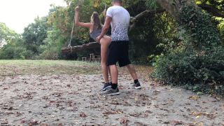 Risky Outdoor Nature Sex At Park With Hot 19 Years Old Chick 1080p-1