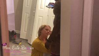 adult video 34 Ellie Brooks – Sucking and Fucking a BBC Contractor - facials - blowjob porn big tits oiled blowjob-0