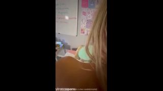 Amber Griz 18 Year Old College Girl Screwed Raw In Student Dorm - Roommate Caught Us Amber Griz  missionary pov-8
