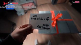 Ass box. A gift with a girl inside. Gloryhole - pinkloving-1
