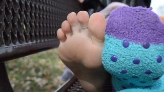 Porn tube Porn online The Sole Mates - Bambi's Public Foot Tease femdom-3