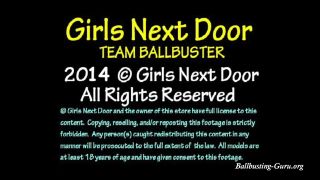 xxx video clip 44 Team Ballbuster – Lady Shayne – Girls Next Door TEAM BALLBUSTER, cruel crush fetish on fetish porn -9