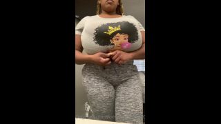 OMG!!! amature babe with macromastia – candid video part 39. mature -9