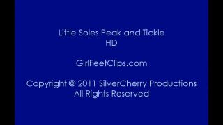 Porn online Girl Feet Clips - Little Soles Peak And Tickle femdom - [Fetish porn]-0