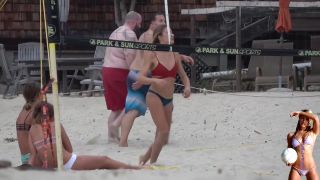 Voyeur beach bikini — TEEN BIKINI VOLLEYBALL DUO - voyeur - voyeur -7