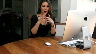 xxx video 43 Secretary Shrinks You and Makes Her Foot Slave on femdom porn satin fetish porn-2