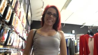 TrinityMay33 aka Trinity May in public flashing breakfast 3 porn stores on webcam -0