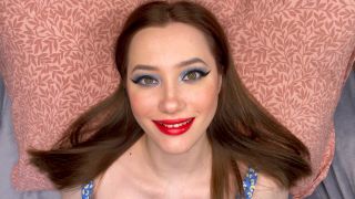 online adult video 2 Babyheavanian – Blue eye shaddow red lipstick face fetish, female neck fetish on fetish porn -1