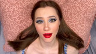 online adult video 2 Babyheavanian – Blue eye shaddow red lipstick face fetish, female neck fetish on fetish porn -2