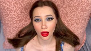 online adult video 2 Babyheavanian – Blue eye shaddow red lipstick face fetish, female neck fetish on fetish porn -3