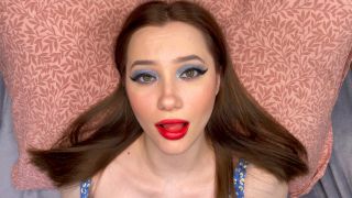 online adult video 2 Babyheavanian – Blue eye shaddow red lipstick face fetish, female neck fetish on fetish porn -4