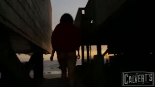 Casey Calvert   Real Life Public Beach POV Bj 1080p FullHD-9