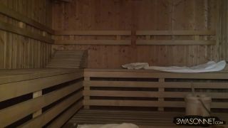 Nude Sauna Sweating*-7