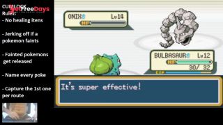 POKEMON CUMLOCK CHALLANGE LEAF GREEN - PART 3 PEWTER-3