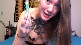 porn video 26 Rainbow Hemlock – Little Chapstick Dick, lesbian nylon fetish on masturbation porn -9