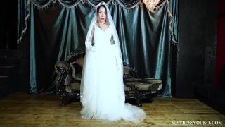 porn video 47 Mistress Youko – Wedding Dressed Mistress Controls You | mistress youko | femdom porn thigh fetish-3