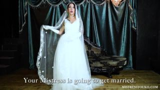 porn video 47 Mistress Youko – Wedding Dressed Mistress Controls You | mistress youko | femdom porn thigh fetish-4
