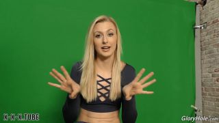 Blonde porn  Alexa Grace  Gloryhole Bts-2