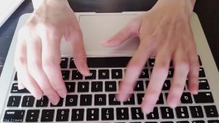 xxx video 5 polish femdom Nina Crowne – Hand Fetish Typing, femdom pov on pov-9