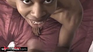 Her full lips wrapped tight around his tiny dick-7