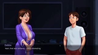 New XXX Games - Watching A Romantic Movie With My Stepmom For The First Time(18 ) - Summertime Saga New Update-8
