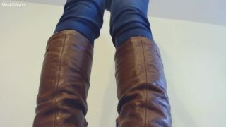 online clip 44 Miss Lilly Lynn - Leather Boot Bitch, mature feet fetish on feet porn -6