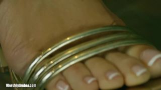 video 12 WorshipAmber - Gold Sandals - After Film Foot Boy (1080 HD), karate foot fetish on fetish porn -2