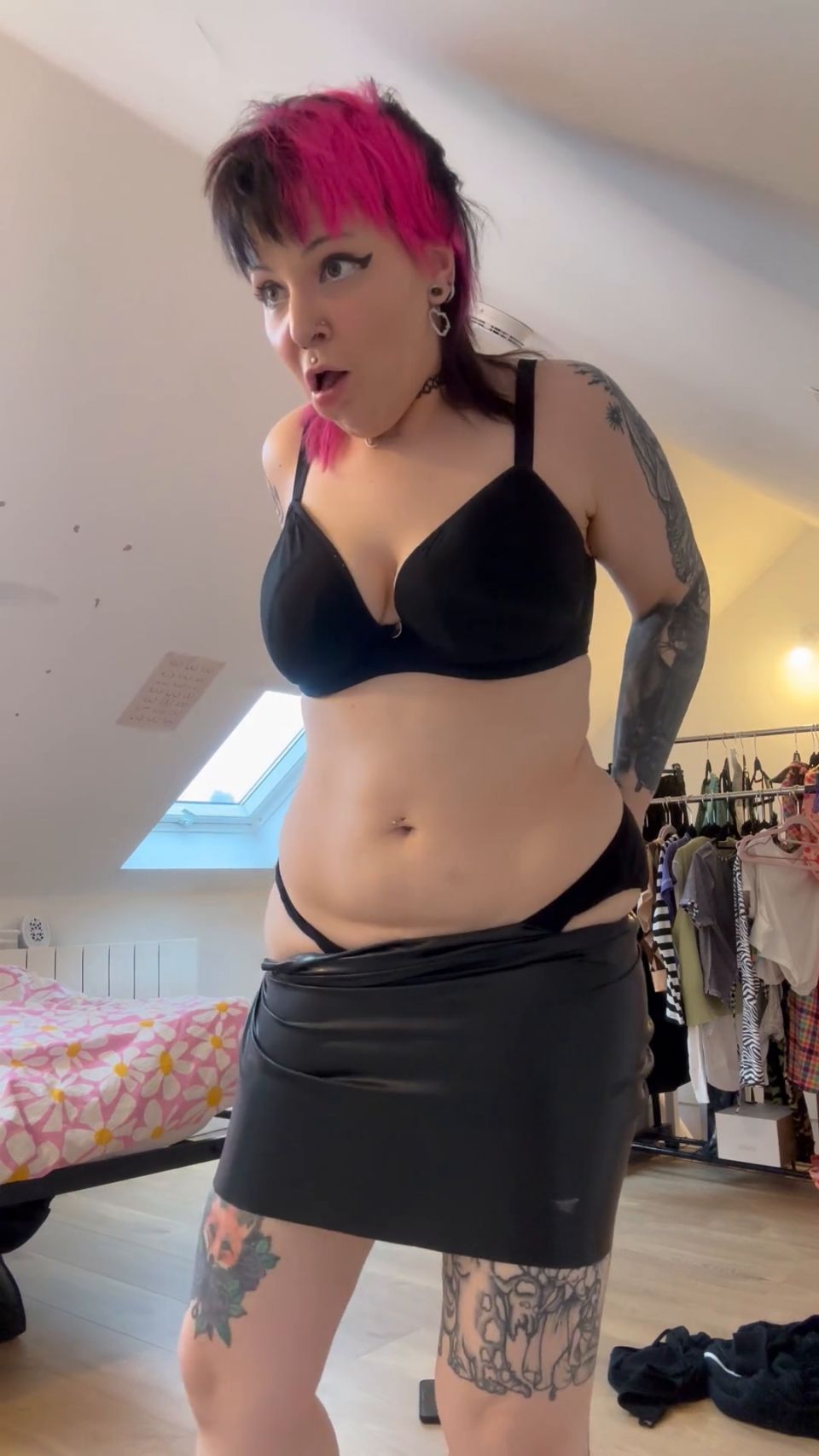 Trying On My First Latex Dress
