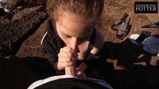 Porn Hub/Onlyfans - Hermione Potter - MALLORCA Vlog Part II - Blowjob HUGE FACIAL On a PUBLIC Beach - Anal-7