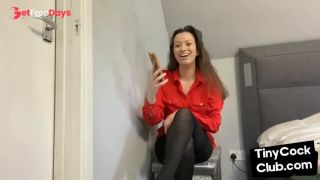 Amateur real SPH mocking worthless cock-4