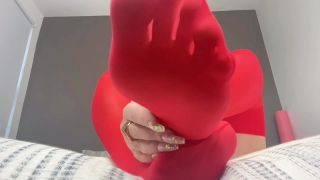 online porn video 15 GoddessLucie_x – Red stockings foot worship JOI cum countdown | foot | feet porn feet soles fetish-3