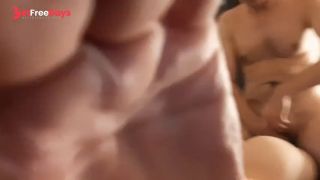 Cute girl with beautiful ass stuck between 2 big cocks. Mr Qwerius-4