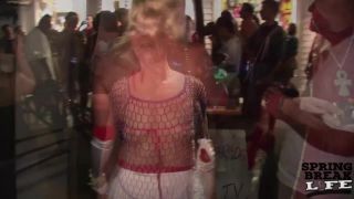 free video 27 Lingerie Milf Body Paint Naked in Public Fest at Fantasy Fest on femdom porn xxx blonde dp-5