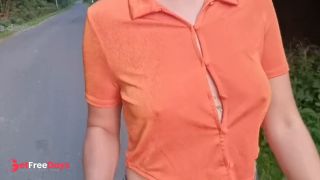 [GetFreeDays.com] young stepdaughter flashes her tits in public on the street Porn Clip May 2023-9