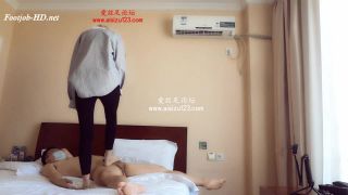 free video 32 China Femdom Footjob on Bed – Tomborrocks on femdom porn pokemon foot fetish-1