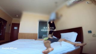 free video 32 China Femdom Footjob on Bed – Tomborrocks on femdom porn pokemon foot fetish-3