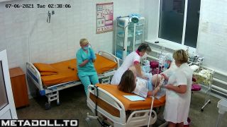 Metadoll.to - Vaginal exam women in maternity hospital 2-2