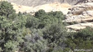 Porn online Mompov.com -  Melyssa MILF hiking and taking a load-3