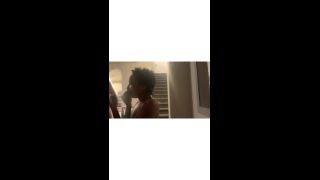 Submissive Thick Lightskin Black Girl Gags On White Cock-2