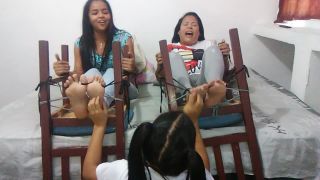 Paola Tickles Destroys Tia and Yuruby Tickling!-9