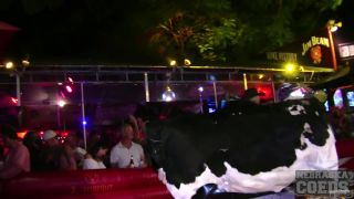 Fantasy Fest 2018 Topless Bull Riding And Girls Flashing Pussy And Tits On The Streets Public-5